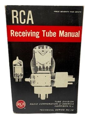 RCA Receiving Tube Manual softcover book F4